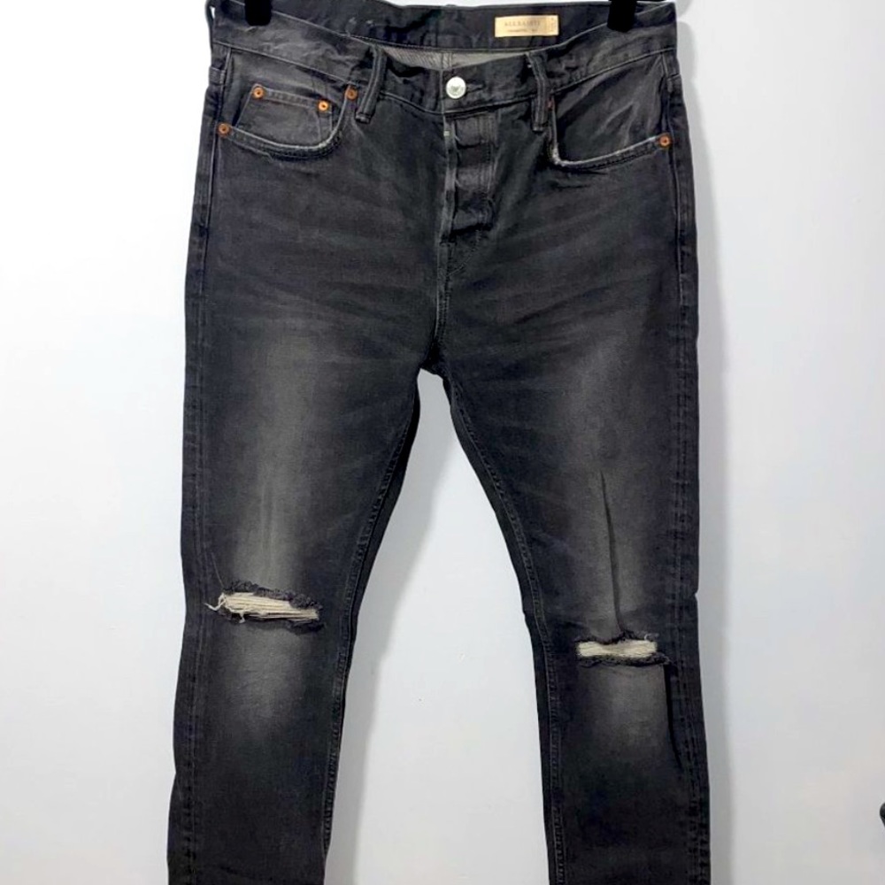 All Saints Cigarette Jeans Distressed (30)